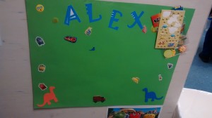 Alex's poster